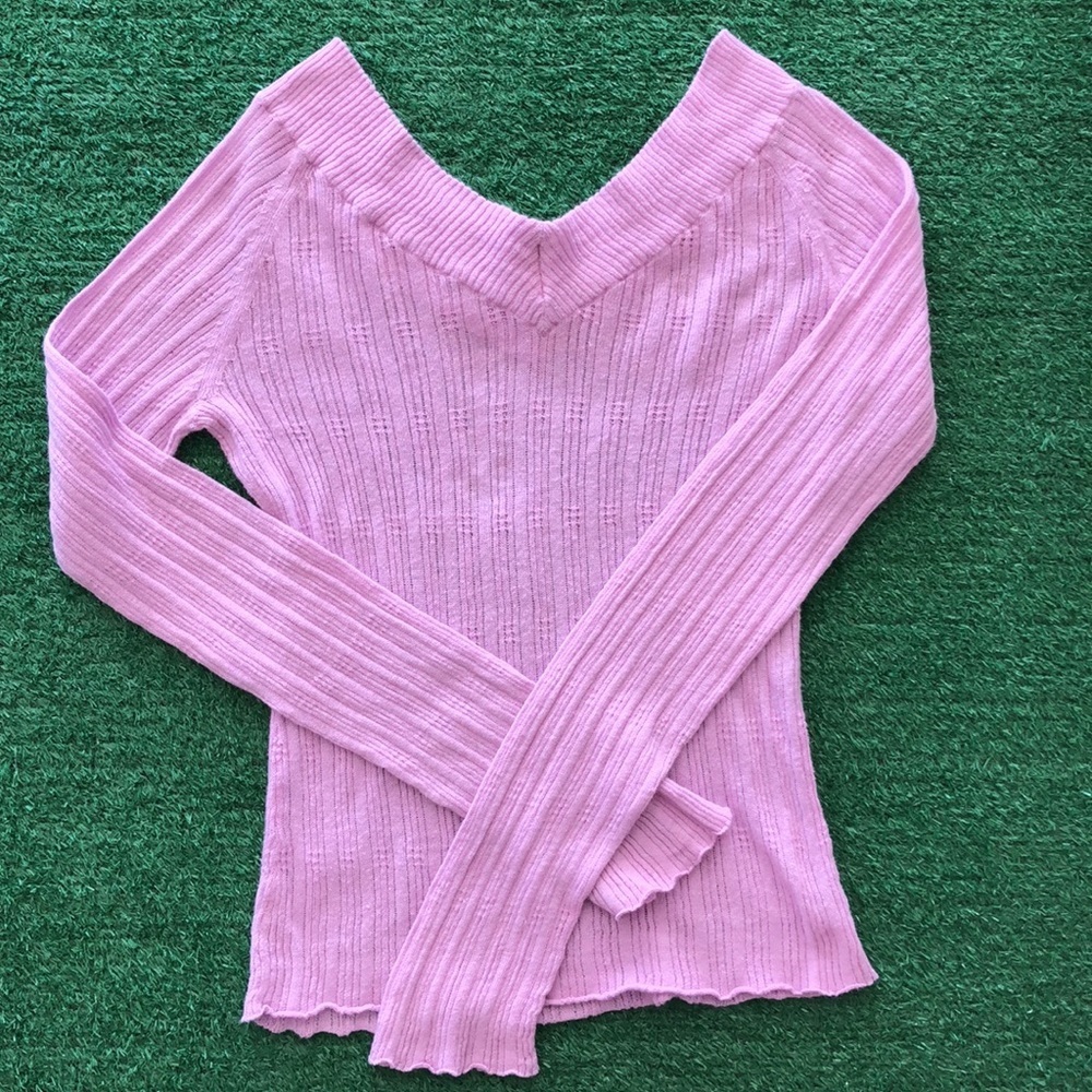 Mossimo Knitted Long Sleeve Top - Picture 10 of 12